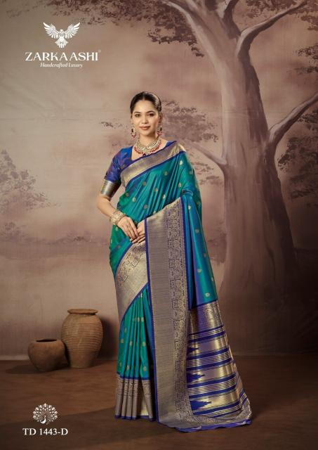 Zarkaashi sharini vol 3 banarasi silk direct saree